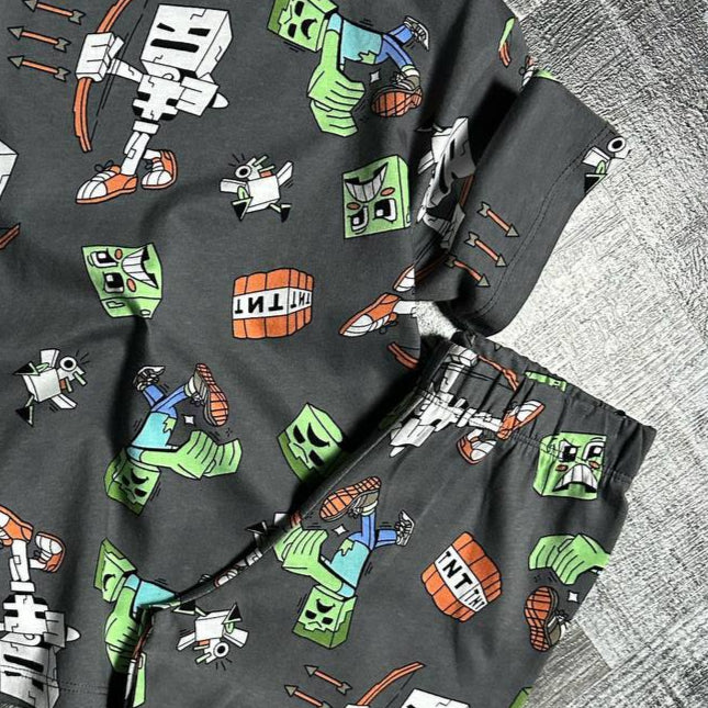 Ensemble pyjama Pixel Adventure pour garçon