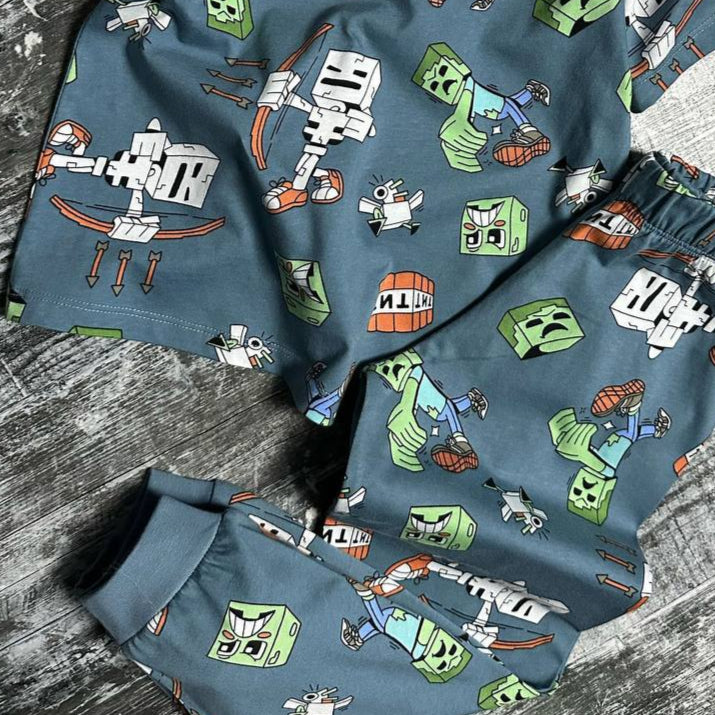 Ensemble pyjama Pixel Adventure pour garçon