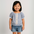 Ensemble en jean carré élégant pour filles