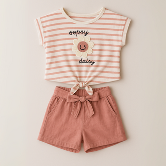 Ensemble décontracté Daisy Days pour filles
