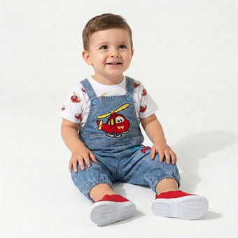 Denim Series – Little Pilot Baby Set