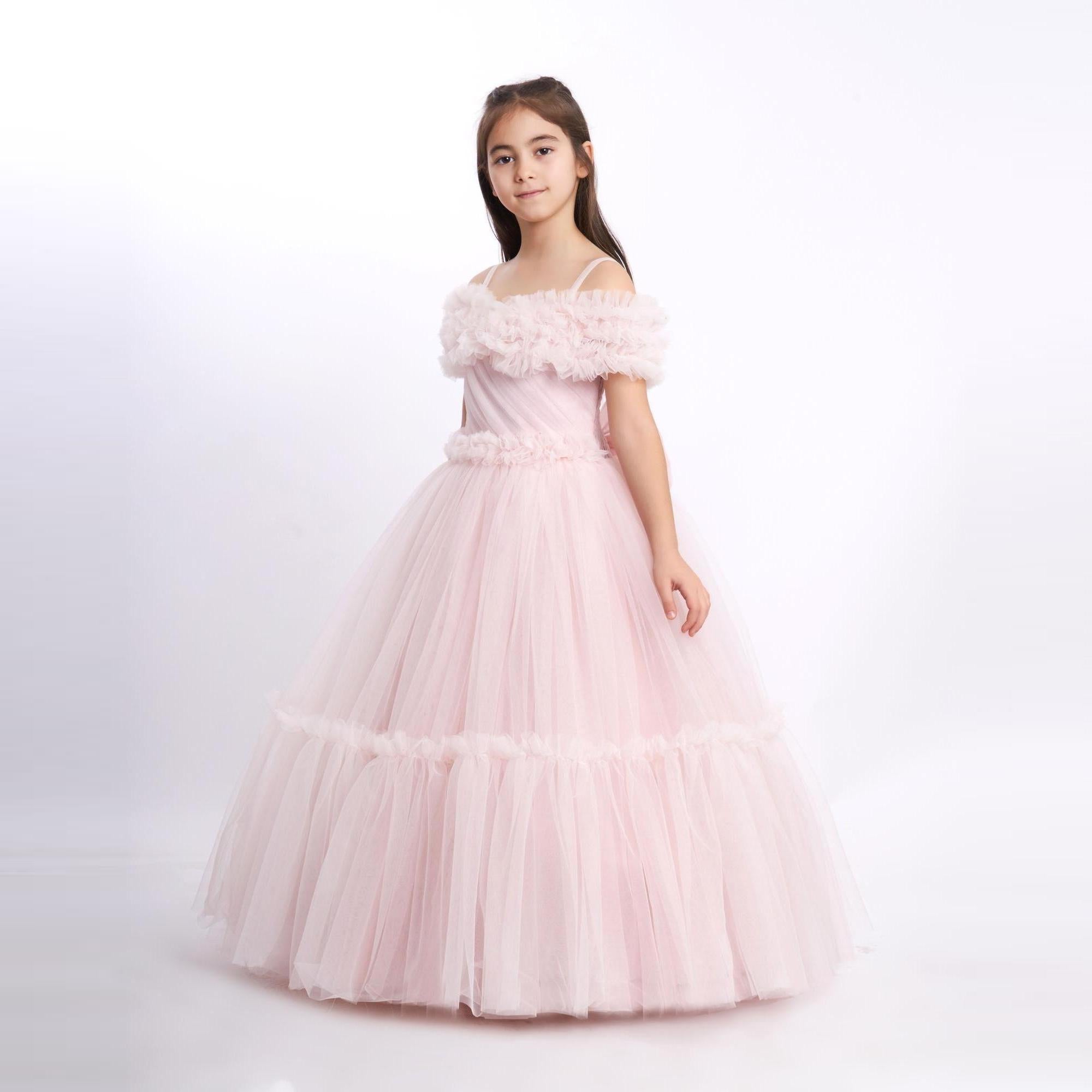 Fairy Garden Elegance Girls Formal Dress