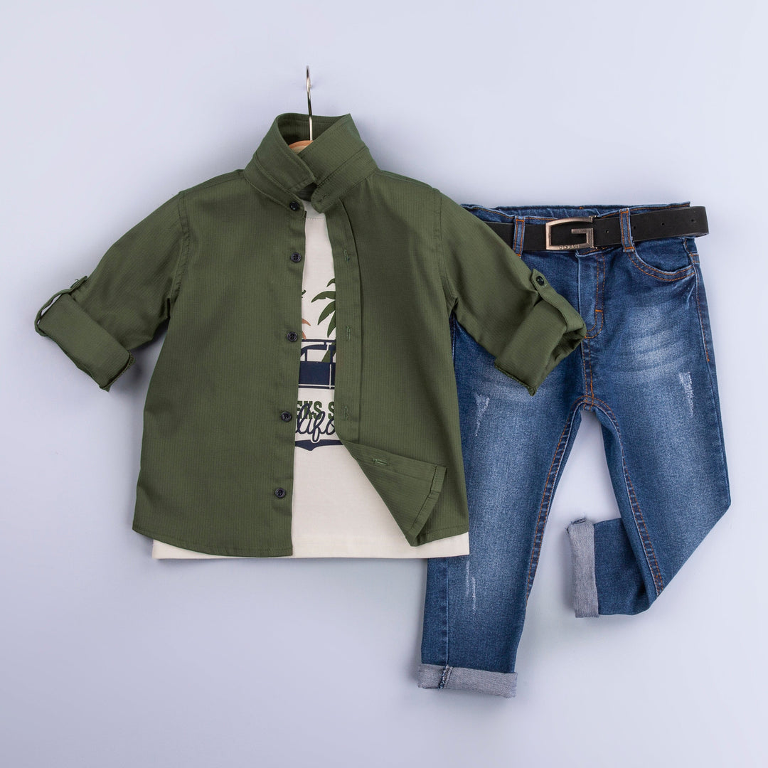 Ensemble décontracté Cool Shades pour garçons