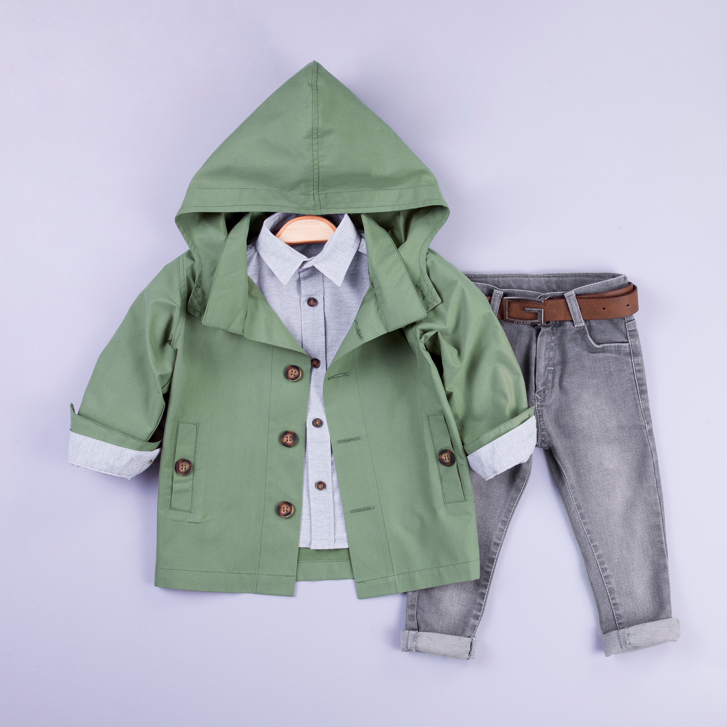 Trench Water Boys Casual Set