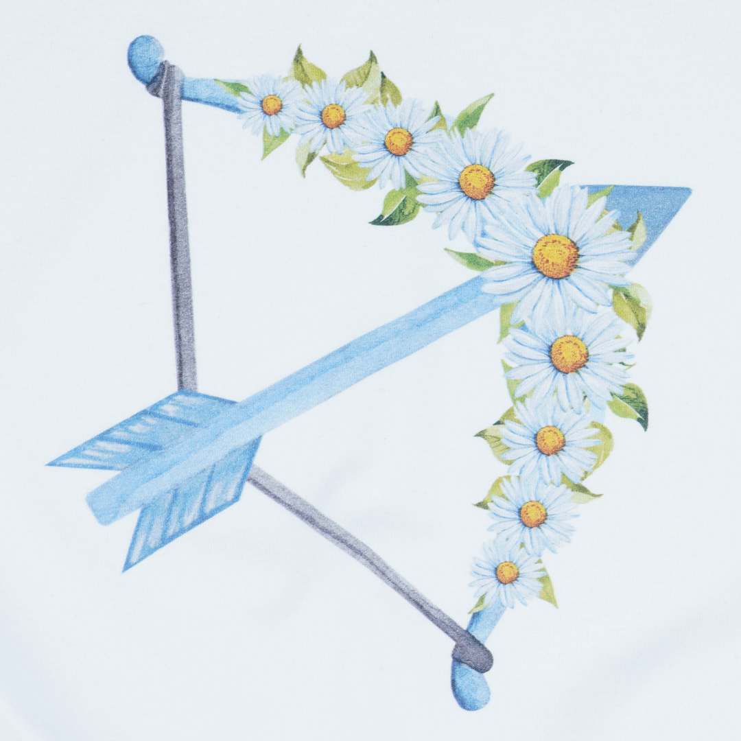Ensemble décontracté pour filles à fleurs Arrow