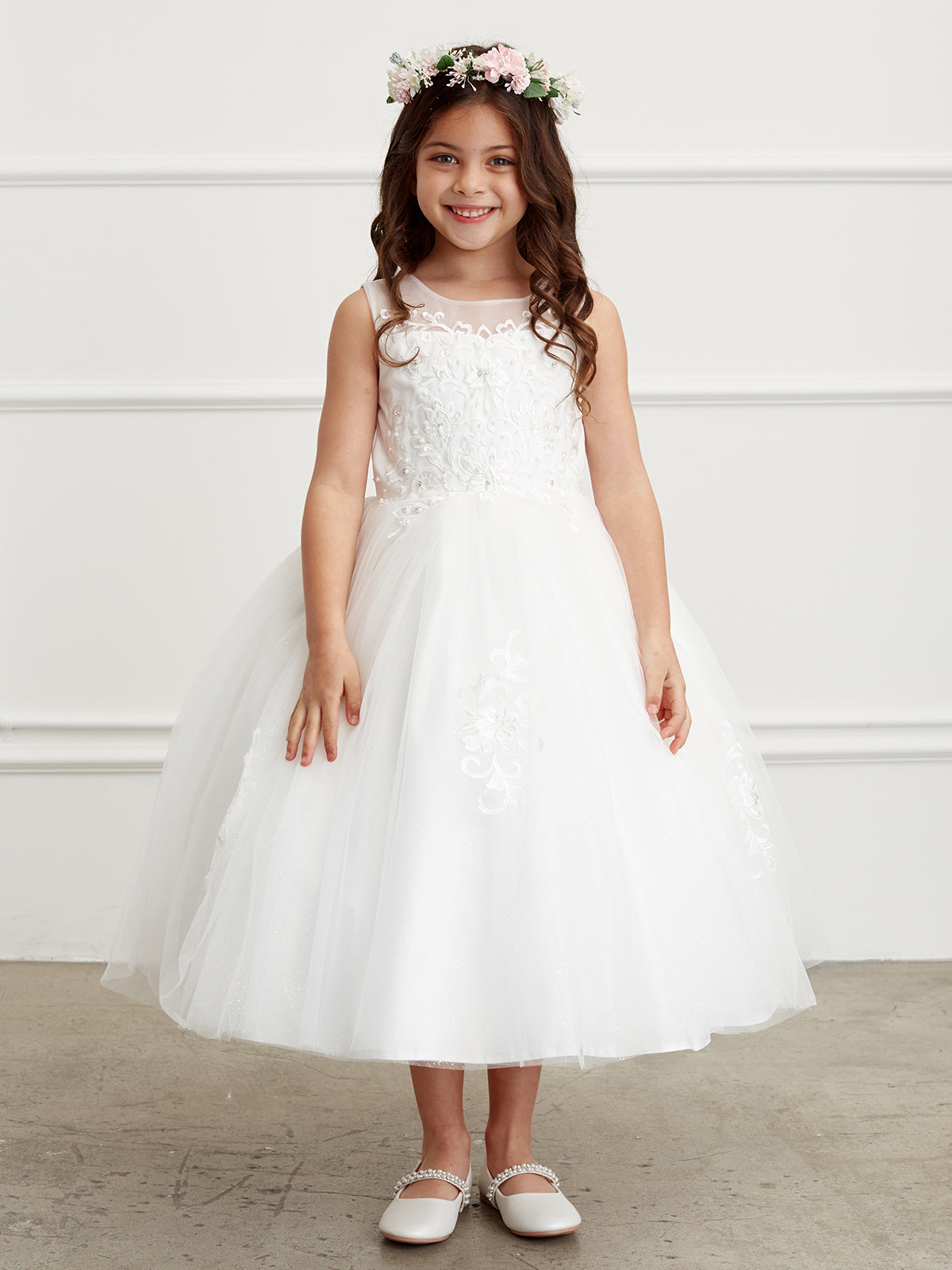 Baby Girls Frock Dress Girls Floral Sleeveless Formal Dress Princess  Bridesmaid Party Dresses Birthday Pageant Evening Prom Ball Gown for Kids  4-12 Years : Amazon.in: कपड़े और एक्सेसरीज़