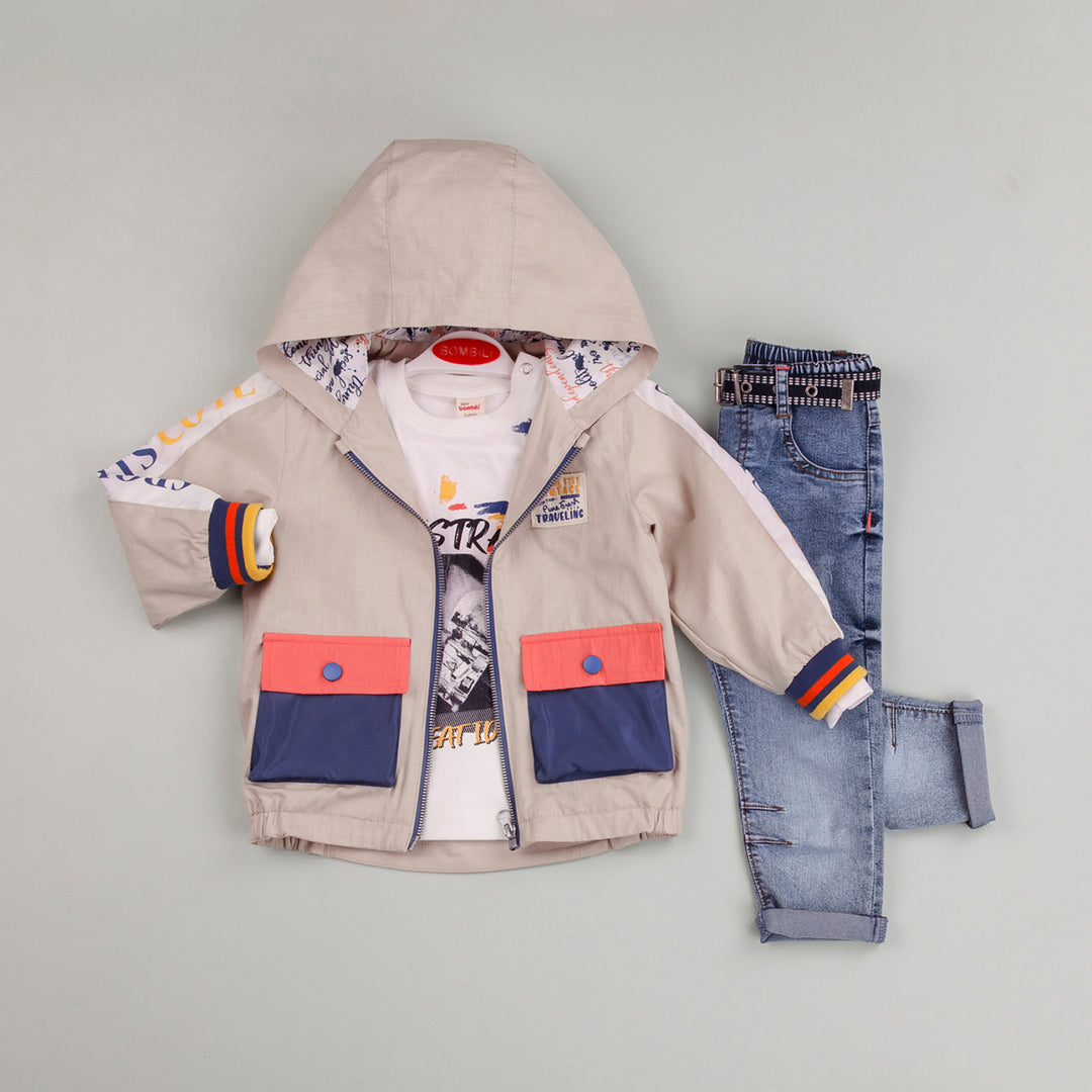Ensemble décontracté Racer Rain pour garçons