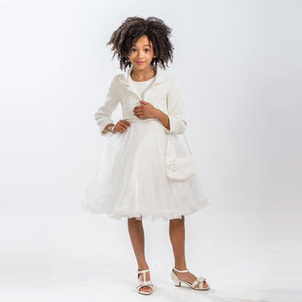 Fiona Fine Robe formelle pour fille