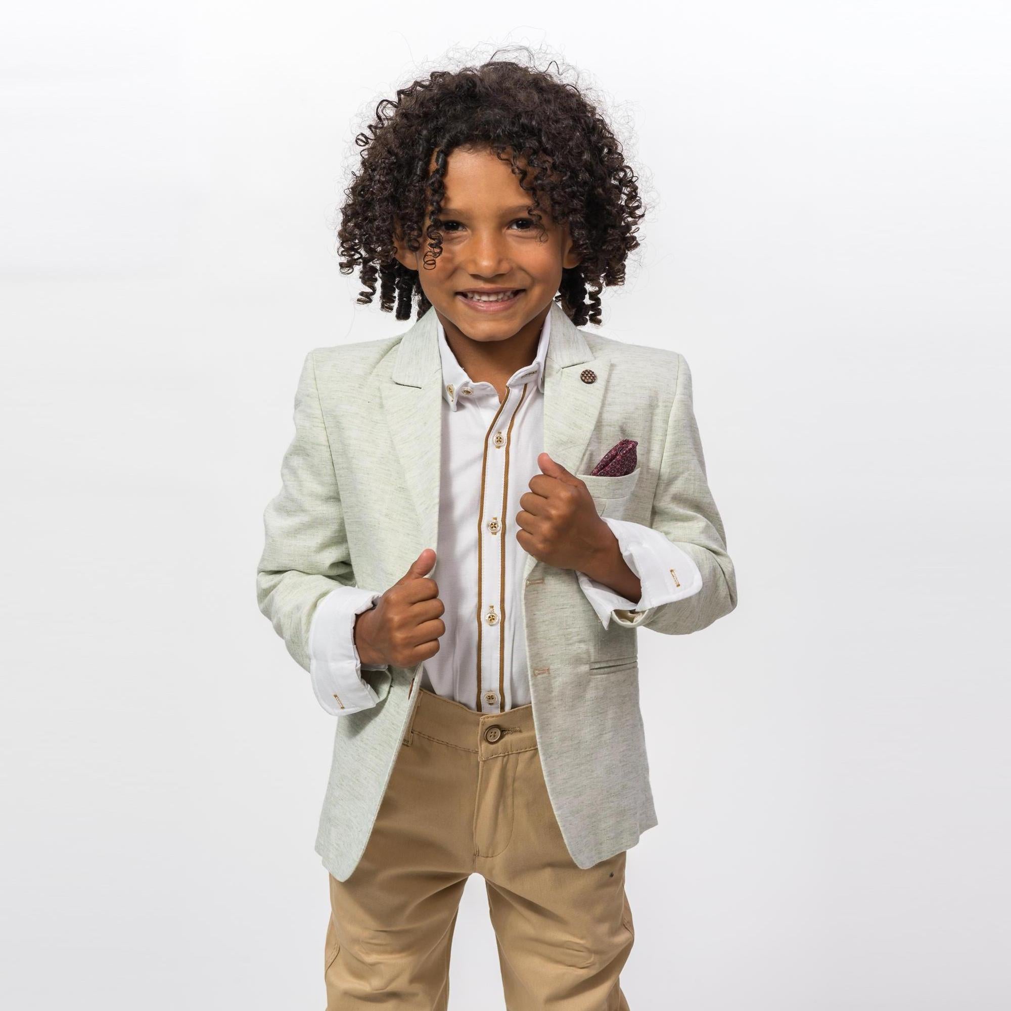 Green Day Formal Boys Suit