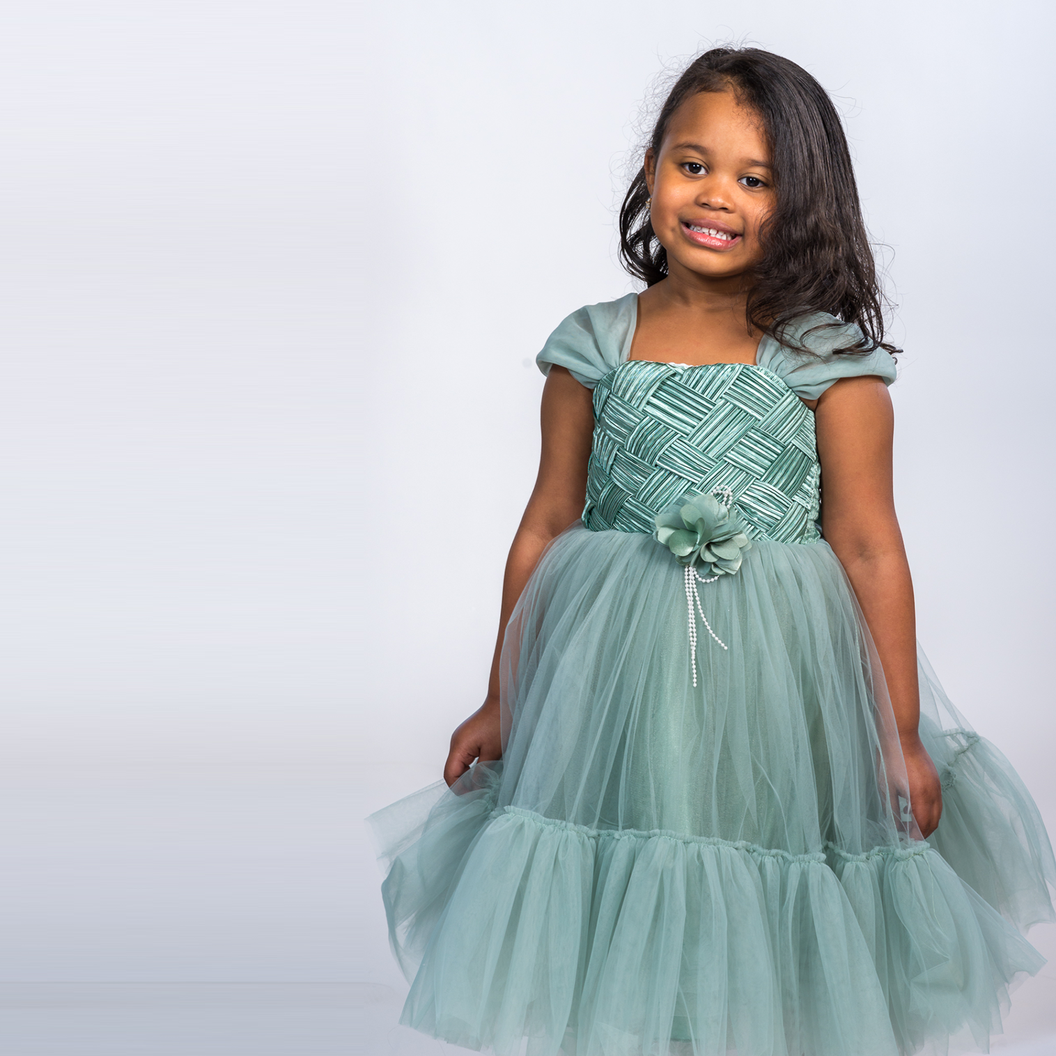 Sleeveless European Style Lovely Birthday Party Wedding Dress For Kids  Formal Dresses – Inayah Fashion Boutique
