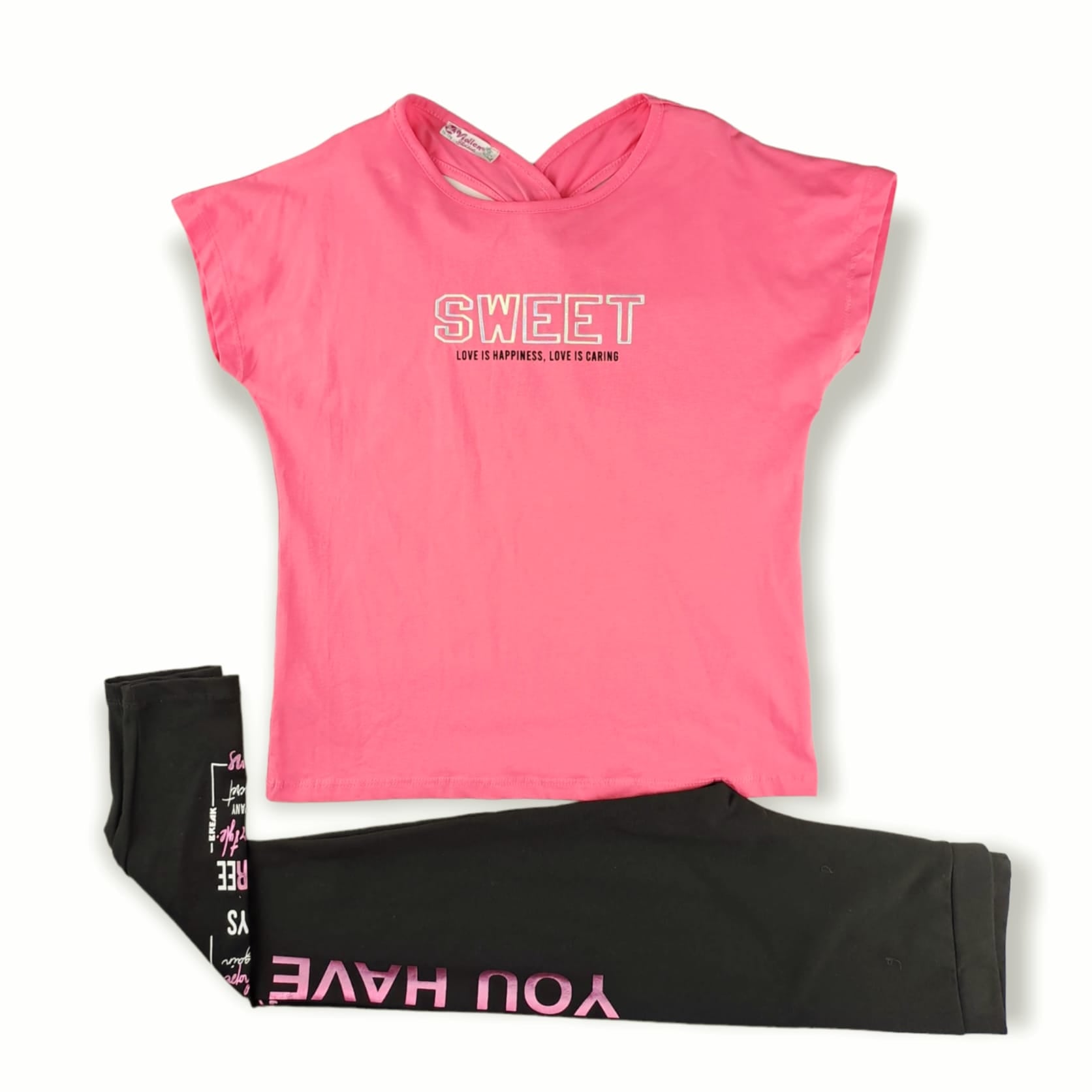 Sweet Happiness Girls Casual Set