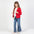 Red Wine Girls Casual Set