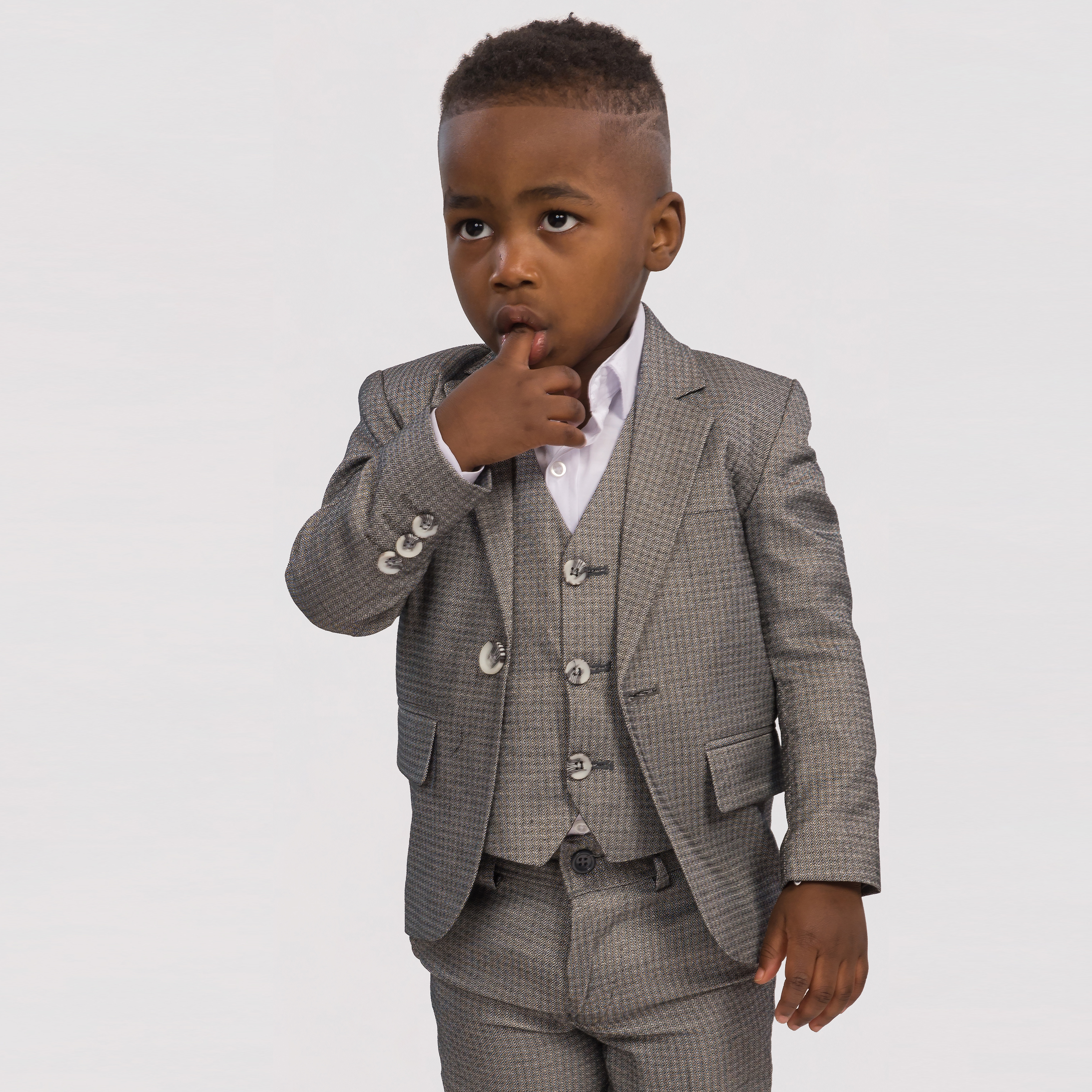 Baby boy grey deals suit
