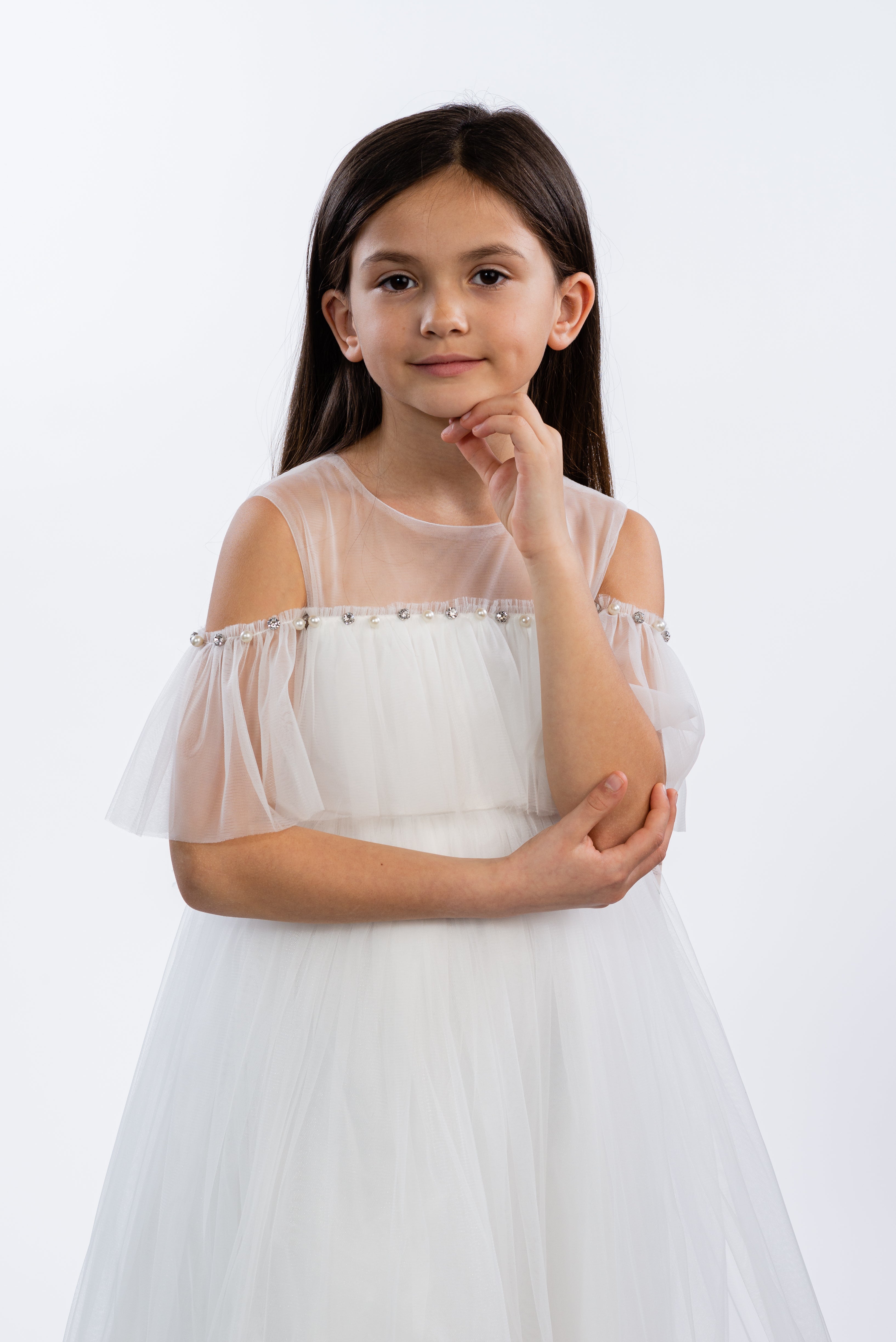 Tiana Dress: Princess Girls Sleeveless Gown | Junior Kids Tiana Dress: Princess Girls Sleeveless Gown | Junior Kids