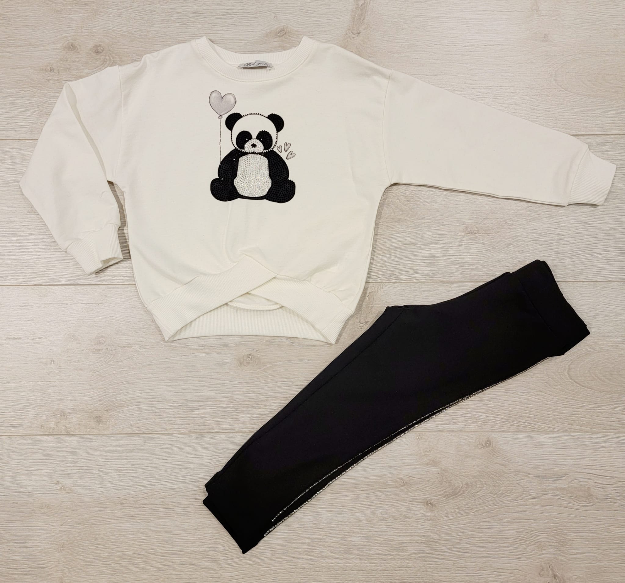 Panda Lover Girls Casual Set