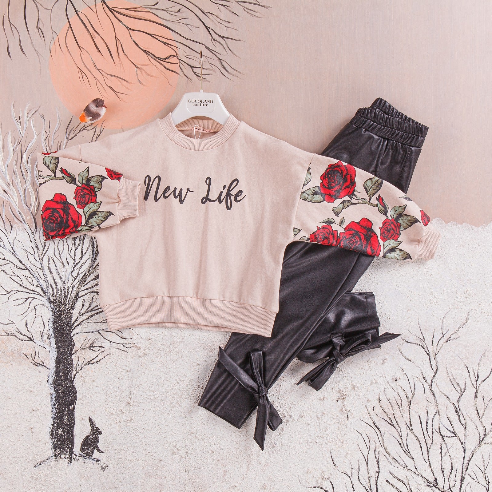 A New Life Girls Casual Set