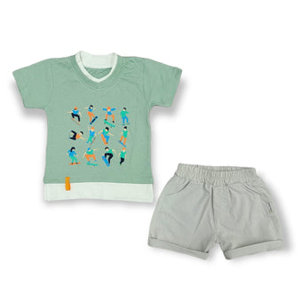 Skate style Boys Casual Set