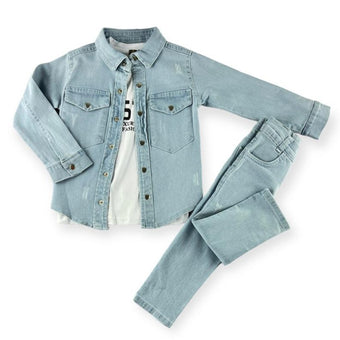 Denim Diana Girls Denim Set