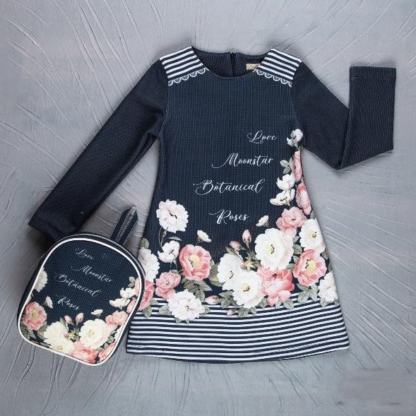 Delicate Flower Girls Casual Set