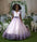 Robe formelle de princesse chic pour filles