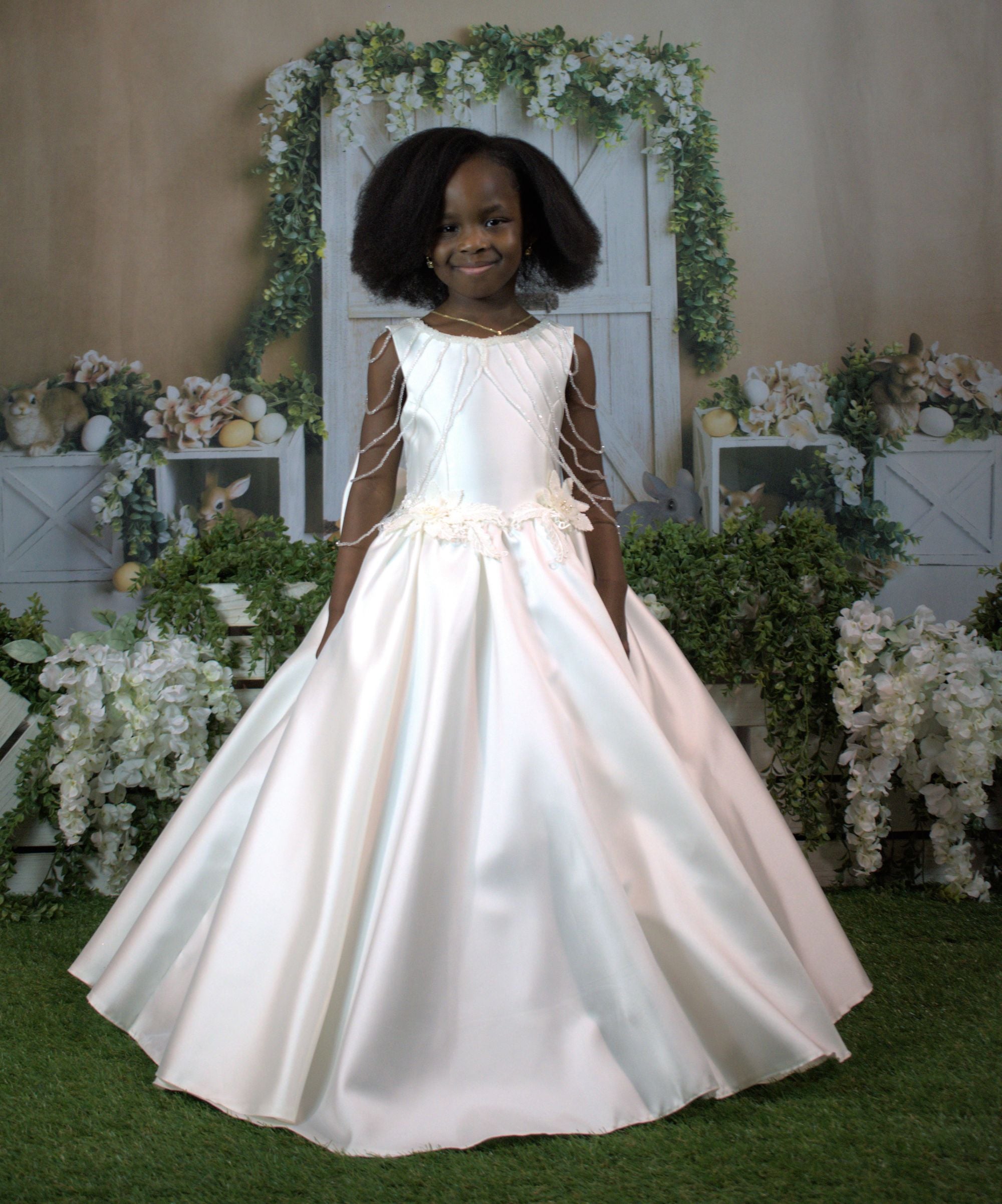 Sahara Princess: Girls Satin Princess Dress | Junior Kids Sahara Princess: Girls Satin Princess Dress | Junior Kids
